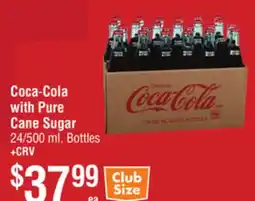 Smart & Final Coca-Cola with Pure Cane Sugar offer