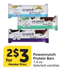Albertsons Powercrunch Protein Bars offer