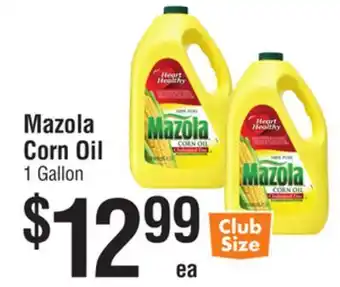 Smart & Final Mazola Corn Oil offer