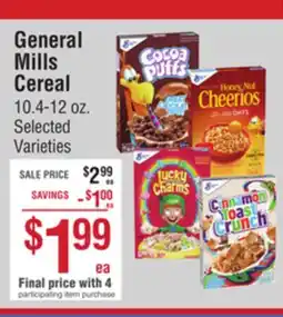 Smart & Final General Mills Cereal offer