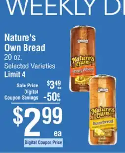 Smart & Final Nature's Own Bread offer