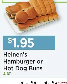 Heinen's Heinen's Hamburger or Hot Dog Buns offer