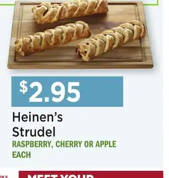Heinen's Heinen's Strudel offer