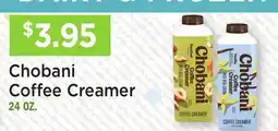 Heinen's Chobani Coffee Creamer offer