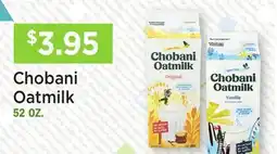 Heinen's Chobani Oatmilk offer