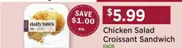 Heinen's Chicken Salad Croissant Sandwich offer