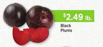 Heinen's Black Plums offer