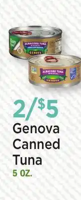 Heinen's Genova Canned Tuna offer