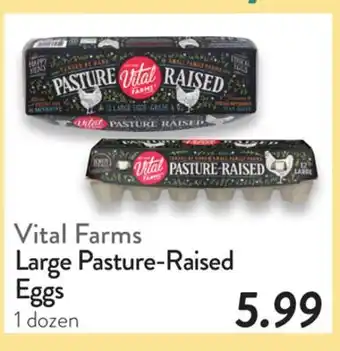 Fresh Thyme Vital Farms Large Pasture-Raised Eggs offer