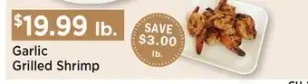 Heinen's Garlic Grilled Shrimp offer