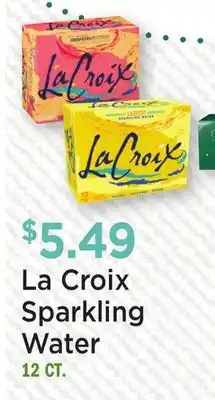 Heinen's La Croix Sparkling Water offer