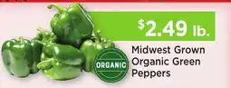 Heinen's Midwest Grown Organic Green Peppers offer