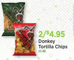 Heinen's Donkey Tortilla Chips offer