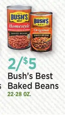 Heinen's Bush's Best Baked Beans offer