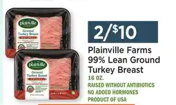Heinen's Plainville Farms 99% Lean Ground Turkey Breast offer