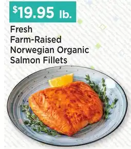 Heinen's Fresh Farm-Raised Norwegian Organic Salmon Fillets offer