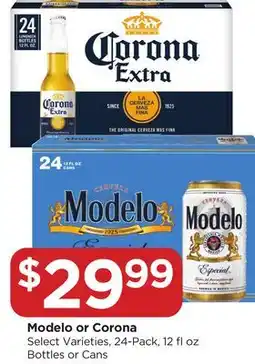 Food 4 Less Modelo or Corona offer