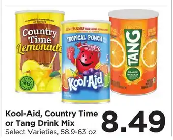 Food 4 Less Kool-Aid, Country Time or Tang Drink Mix offer