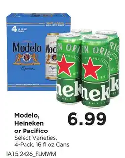 Food 4 Less Modelo, Heineken or Pacifico offer