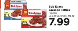 Food 4 Less Bob Evans Sausage Patties offer