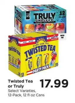 Food 4 Less Twisted Tea or Truly offer