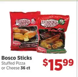 Gordon Food Services Bosco Sticks Stuffed Pizza or Cheese offer