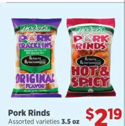 Gordon Food Services Pork Rinds offer