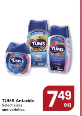 Jewel-Osco TUMS Antacids offer