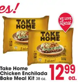 Jewel-Osco Take Home Chicken Enchilada Bake Meal Kit offer