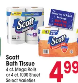 Jewel-Osco Scott Bath Tissue offer