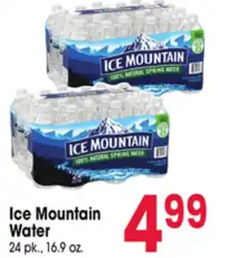 Jewel-Osco Ice Mountain Water offer