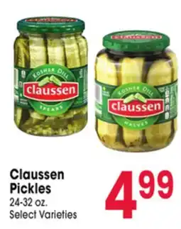 Jewel-Osco Claussen Pickles offer