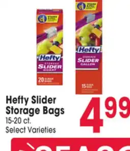 Jewel-Osco Hefty Slider Storage Bags offer