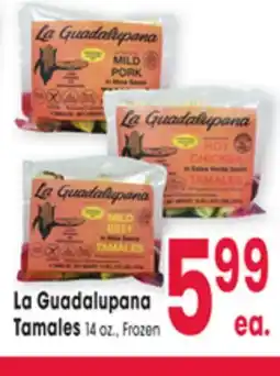 Jewel-Osco La Guadalupana Tamales offer