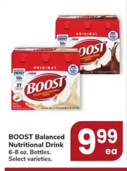 Jewel-Osco BOOST Balanced Nutritional Drink offer
