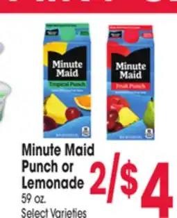 Jewel-Osco Minute Maid Punch or Lemonade offer