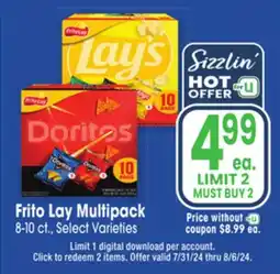 Jewel-Osco Frito Lay Multipack offer