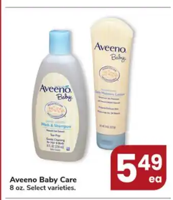 Jewel-Osco Aveeno Baby Care offer