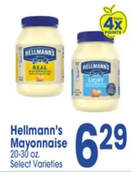 Jewel-Osco Hellmann's Mayonnaise offer