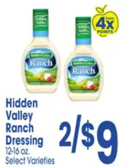 Jewel-Osco Hidden Valley Ranch Dressing offer