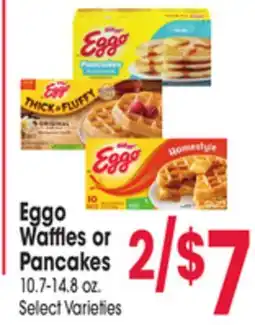 Jewel-Osco Eggo Waffles or Pancakes offer