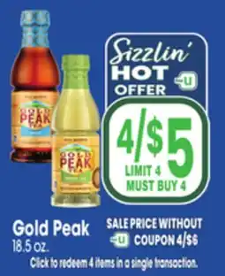 Jewel-Osco Gold Peak offer