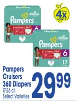 Jewel-Osco Pampers Cruisers 360 Diapers offer