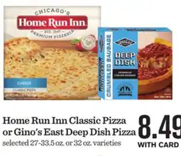 Mariano's Home Run Inn Classic Pizza or Gino's East Deep Dish Pizza offer