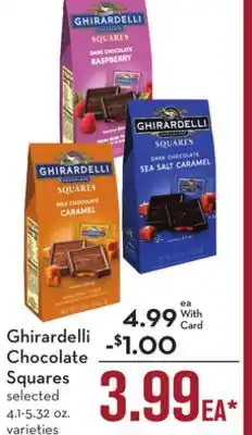 Mariano's Ghirardelli Chocolate Squares offer