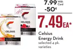 Mariano's Celsius Energy Drink offer