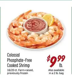Sprouts Farmers Market Colossal Phosphate-Free Cooked Shrimp offer