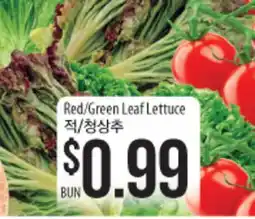 Hmart Red/Green Leaf Lettuce offer