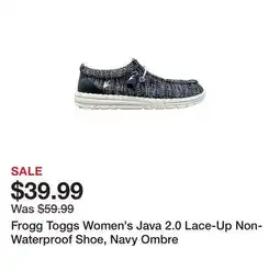 Tractor Supply Company Frogg Toggs Women's Java 2.0 Lace-Up Non-Waterproof Shoe, Navy Ombre offer