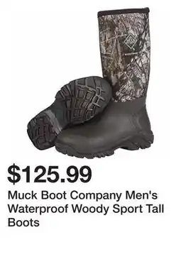Tractor Supply Company Muck Boot Company Men's Waterproof Woody Sport Tall Boots offer